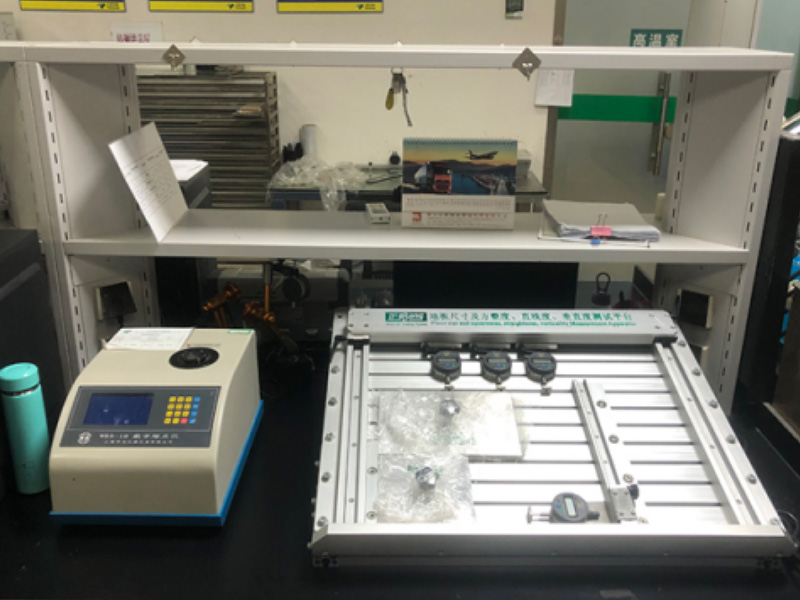 Floor Dimension and Squareness Testing Apparatus