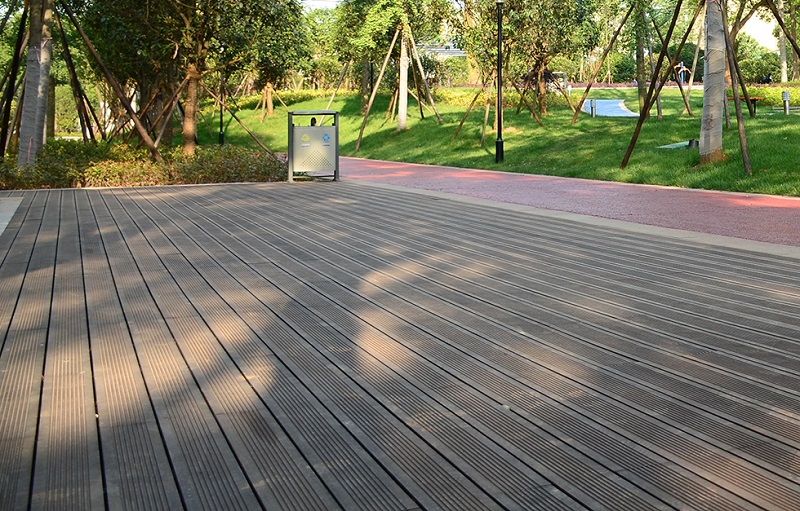 Commercial Bamboo Decking for Hotels and Parks