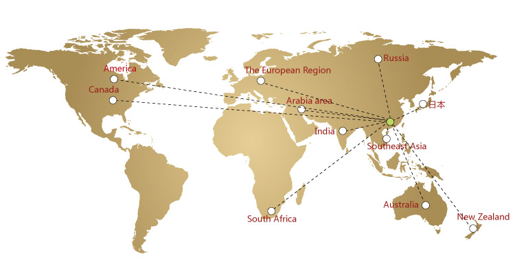 Bothbest Bamboo global export network and destination countries